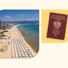 Słoneczna plaża w Bułgarii i polski paszport. Czy do Bułgarii potrzebny jest paszport?