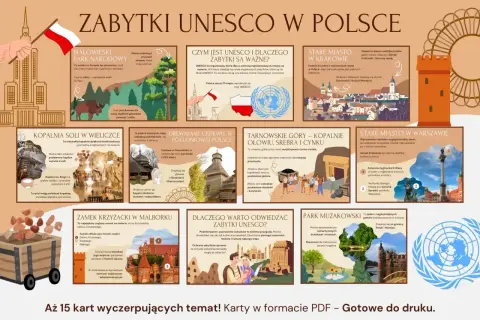 Zabytki UNESCO w Polsce: od Białowieży po kopalnie. Odkryj skarby Polski, które chroni UNESCO.