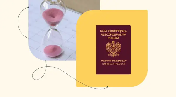 Klepsydra i polski paszport tymczasowy. Sprawdź, ile trwa wyrobienie paszportu w trybie przyspieszonym.