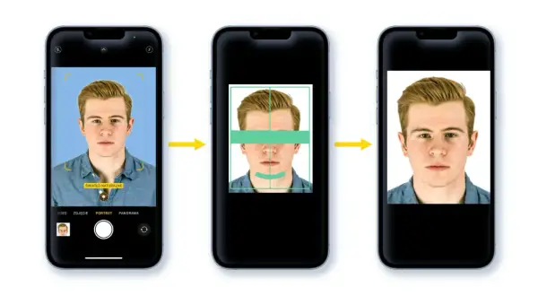 Czy zdjęcie do paszportu jest takie samo jak do dowodu? Proces tworzenia zdjęcia paszportowego na telefonie.