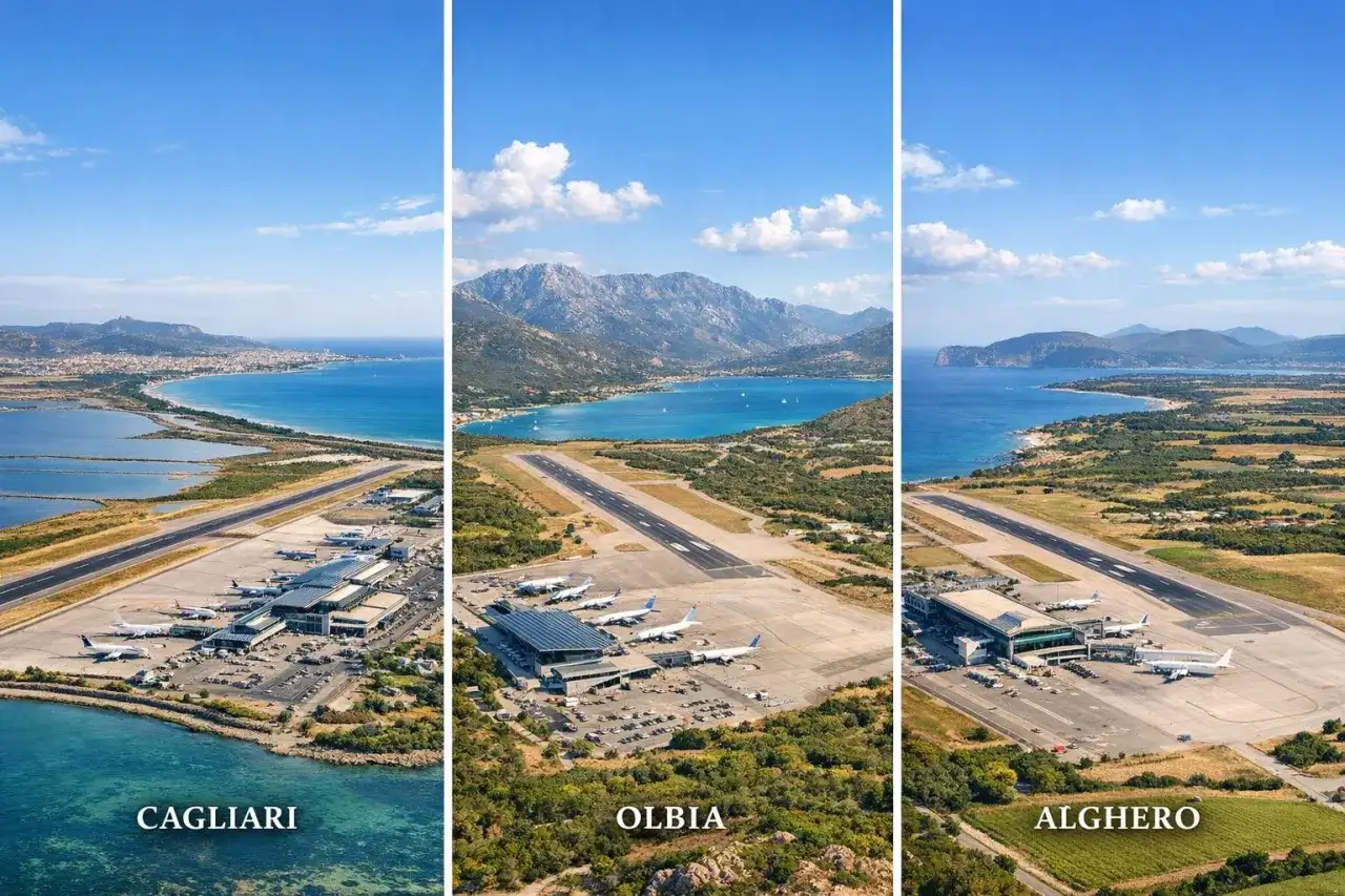 Które lotnisko na Sardynii wybrać? Cagliari, Olbia czy Alghero
