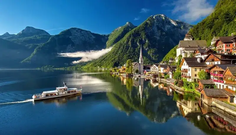 Alpy austriackie góry turystyka