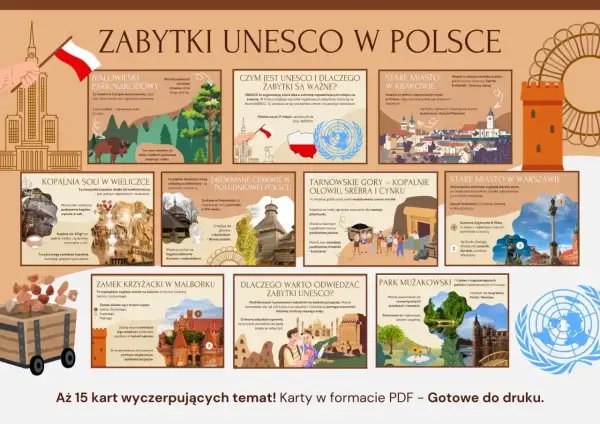 Zabytki UNESCO w Polsce: od Białowieży po kopalnie. Odkryj skarby Polski, które chroni UNESCO.